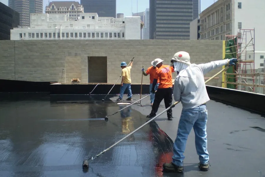 Terrace waterproofing membrane